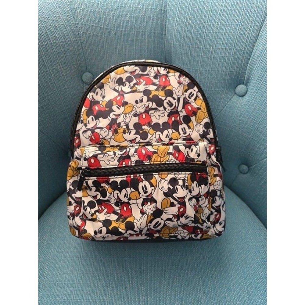 Bioworld Disney MINI Backpack Multi-Color Laughing MICKEY MOUSE
